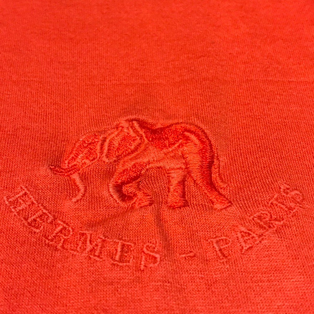 Hermès💕🌈 xl T-shirt logo vintage